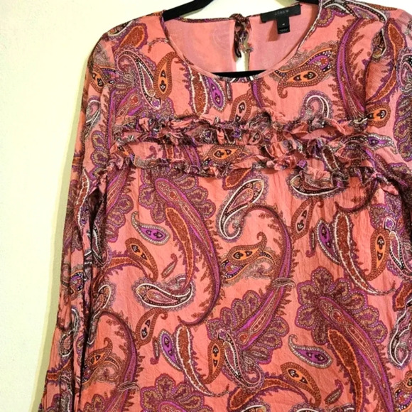 J. Crew Silk Blouse - Picture 6 of 6